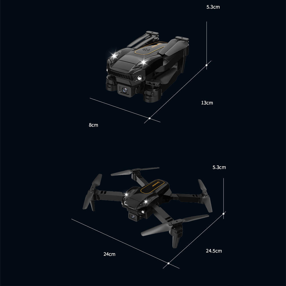 Dron con cámara gran angular HD y funda incluida